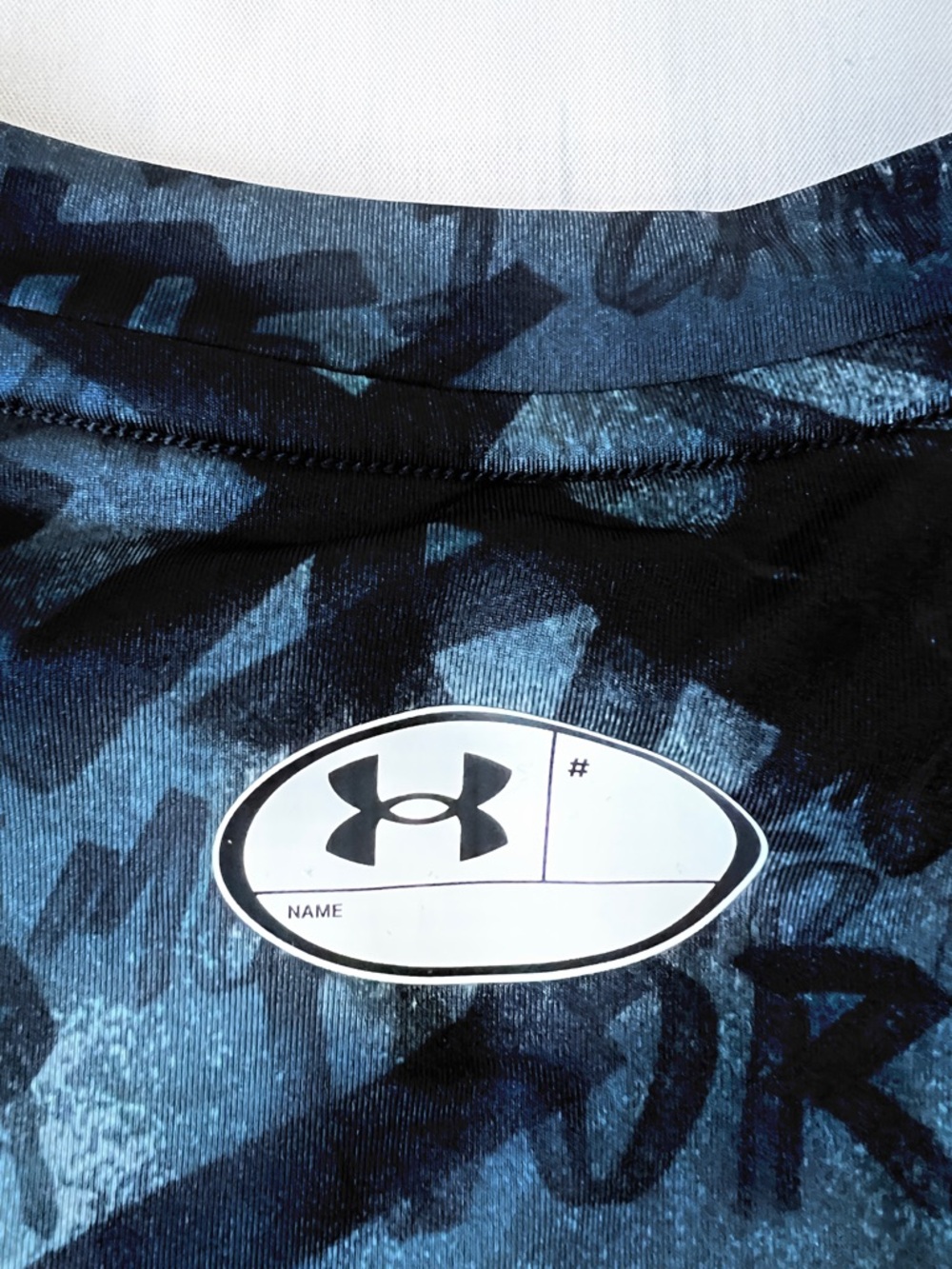 Under Armour Compression Tank top HeatGear Message men's size L - Picture 6 of 10
